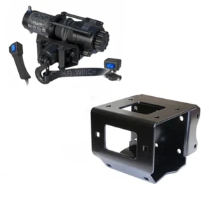 Polaris Sportsman 6x6 Big Boss 2011-19 Winch and Mount Kit KFI SE35 Stealth - Bild 1 von 10