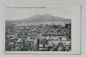 99704 Cartolina - Napoli - Panorama preso dal Corso Vittorio Emanuele - Picture 1 of 2