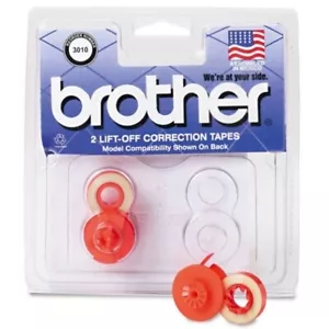 Brother 3010 Compatible Lift-Off Correction Tape 2-Pack - Picture 1 of 2