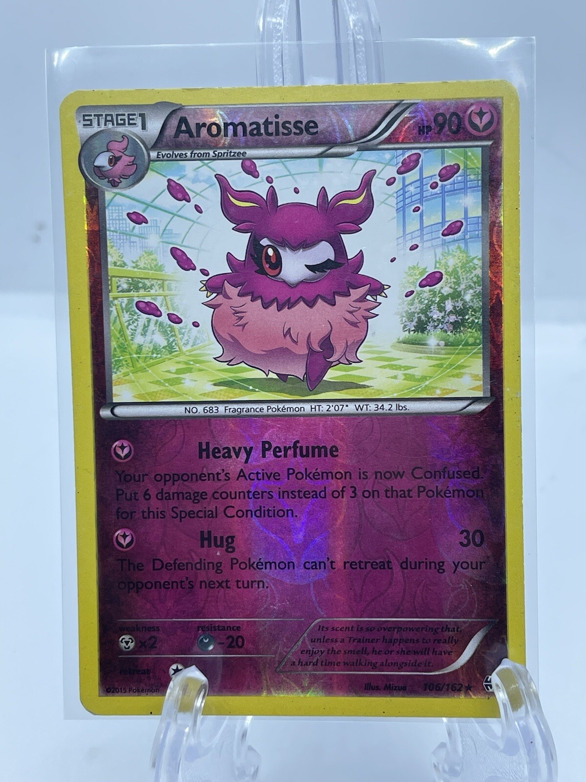 Aromatisse 106/162 - Reverse Holo - XY Breakthrough - (LP)