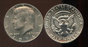 1974-P KENNEDY HALF DOLLAR (RK993) Nice coin - Picture 1 of 1