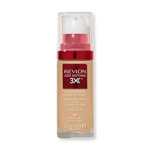 Revlon Liquid Foundation, Age Defying 3XFace Makeup (Pack of 2) EXP: 2024/JN - Picture 1 of 1