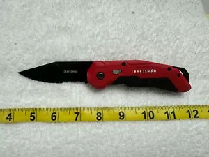 CRAFTSMAN Liner Lock Kombination gezackt einfache Kante Klapptasche 8 Zoll Messer - Bild 1 von 9