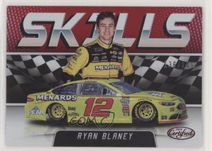 2018 Certified Skills Red /149 Ryan Blaney #S7