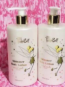 X2-Disney Tinkerbell Shimmering Body Lotion Coconut & Vanilla 15.9 oz each - Picture 1 of 2
