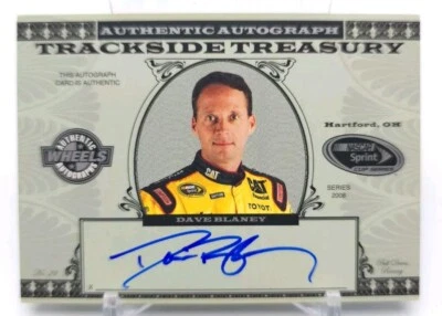 2008 Wheels American Thunder DAVE BLANEY Trackside Treasury Auto NASCAR #DB - Image 1 of 4