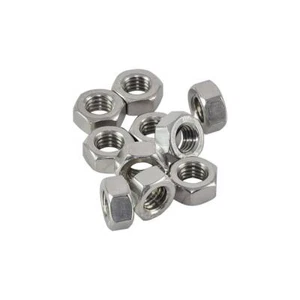 Sechskantmuttern DIN 934 M5 galv. verzinkt 100 Stück Klasse 8 Sechskant Mutter - Bild 1 von 2