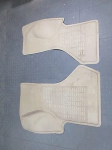 TAN 1996-2005 ASTRO SAFARI VAN FLOOR MATS FRONT PAIR OF TWO OEM - Picture 1 of 4