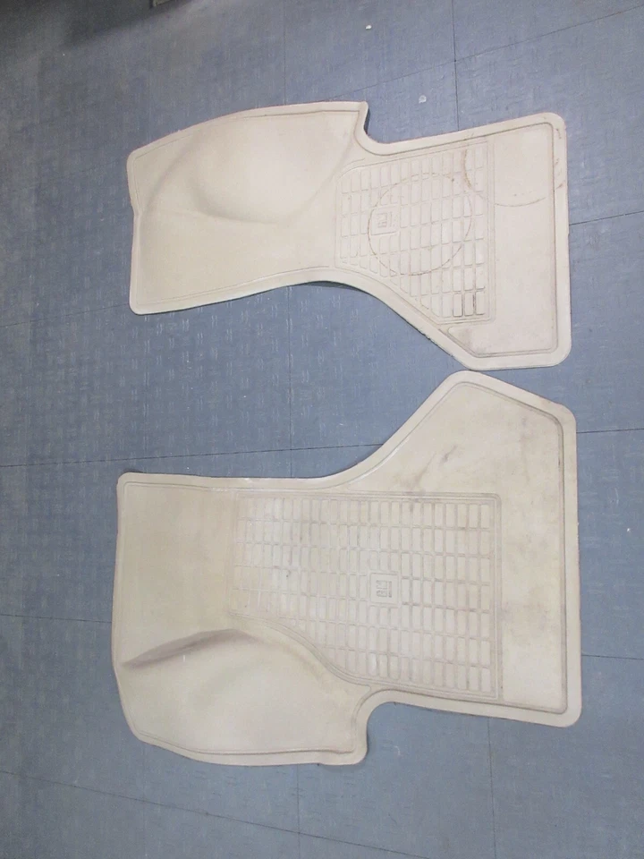 TAN 1996-2005 ASTRO SAFARI FURGONETA TAPETES DELANTEROS PAR DE DOS OEM Foto 1 de 4