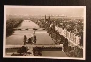 München Isar Mit Gebirge 165678 gr I - Bild 1 von 2