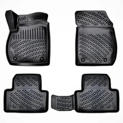 3D Gummimatten Auto Matten Fußmatten für OPEL ZAFIRA C (2011 - 2019) passgenaue