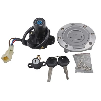 Juego de interruptores de encendido bloqueo de tapa de gas para YAMAHA MT09 FZ09 MT07 FZ1 R1 R6 FJR1300 Foto 1 de 4