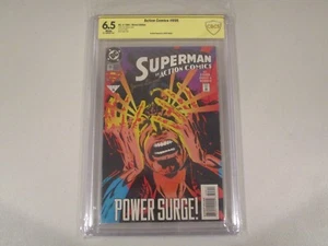 ACTION COMICS SIGNED BY JERRY SIEGLE!!! WITH COA - Picture 1 of 5