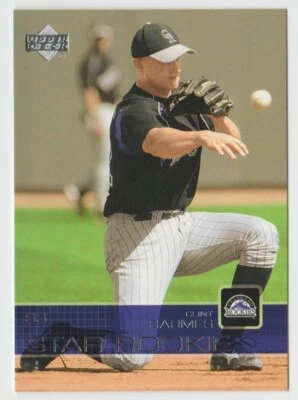 Béisbol Upper Deck 2003 #513 Clint Barmes SR RC - Colorado Rockies Foto 1 de 2