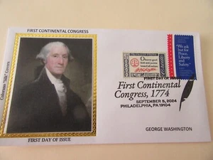 1774 Continental Congress-Washington 250th Anniv. Combo Fdc Sc#5939 Colorano #2 - Picture 1 of 2