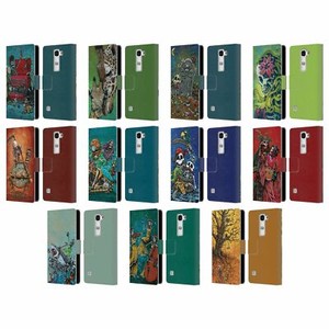 OFFICIAL DAVID LOZEAU COLOURFUL ART LEATHER BOOK WALLET CASE FOR LG PHONES 2