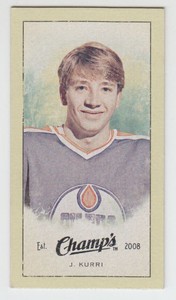 2009-10 Upper Deck Champ's Mini Green Backs #239 Jari Kurri