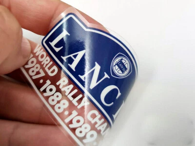 EGOVINYLS MAZDA Lancia HF Delta integrale World Rally Champion vinyl adesivi autocollants ステッ