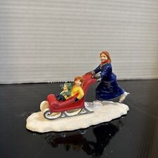 Department 56 Snow Village "Skate Faster Mom" Christmas Accessory 5170-5 Dept