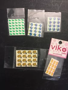 Nail Decals Nail Art Dragonflies,Seahorse,Etc Waterslide Water Transfer Lot of 5 - Picture 1 of 6