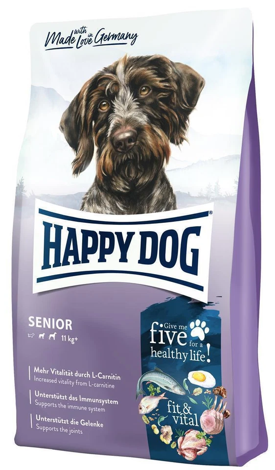 Happy Dog Trockenfutter fit & vital Senior 1kg Hundefutter Trockenfutter - Bild 1 von 1