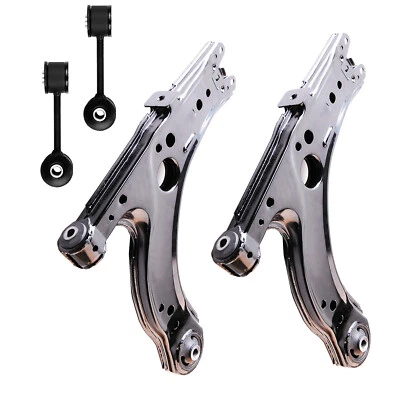 4x Front Lower Control Arm Sway Bar For 2001-2005 Volkswagen Jetta Beetle Golf Foto 1 de 4