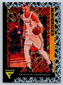 2020 Panini Flux Prizm #38 Kristaps Porzingis Silver
