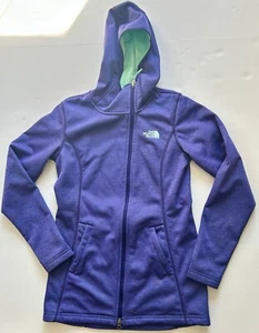 The North Face Women's Raschel Parka Hoodie Sweatshirt Jacket Purple SMALL - Picture 1 of 10