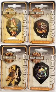 Harley-Davidson - Dart Flights - 4 paquetes, nuevo (surtido #4005) - Imagen 1 de 3
