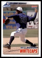 2004 Choice West Michigan Whitecaps Jermy Rodriguez #16