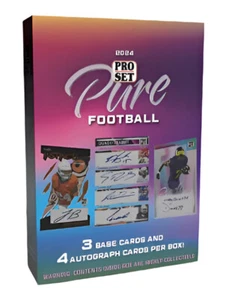 2024 Pro Set Pure Football Hobby Box - Picture 1 of 2