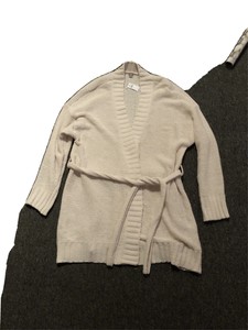 aerie chenille belted cardigan