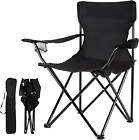 Portable Camping Chairs Enjoy Outdoors Versatile Folding Sports Chair Black