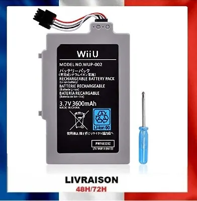 Batterie Pour Nintendo Wii U Gamepad - 3600 Mah - WUP-001 • 11.99€