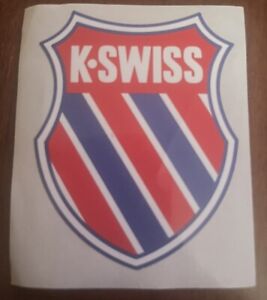 K-Swiss Shield Decal Sticker Lot Of 12