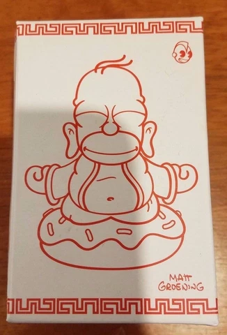 HOMER SIMPSON GOLD BUDDA Loot Crate Buddha The Simpsons KidRobot LootCrate NEW! Cover