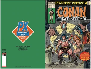 Conan The Barbarian #13 - PX Exclusive SDCC 2024 Ltd To 500 - 2024 - Picture 1 of 4