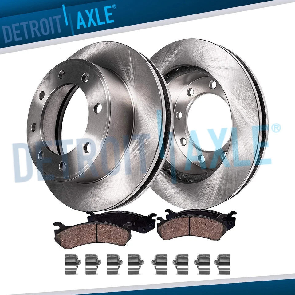 Kit pastillas freno rotores disco trasero 15,75" para Ford F-450 F-550 Super Duty 2017-2021 Foto 1 de 4