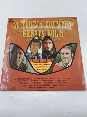 20 TOWN & COUNTRY GREATS VOL.5 MINT ROY ORBISON, JOHNNY CASH, JUDY STONE + MORE - Image 1 of 3