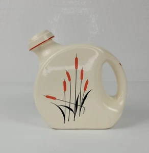 Vintage Universal Cambridge Sears Rehbock & Co, "Cattail" Wasserkaraffe Krug mit Deckel - Bild 1 von 12