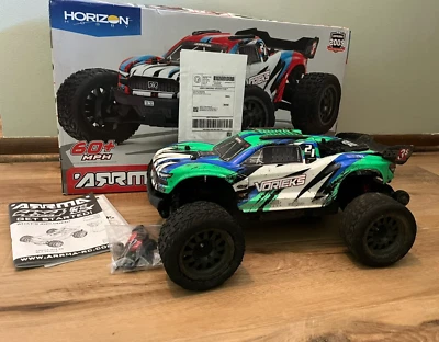 ARRMA 1:10 Scale Vorteks 4x4 3S BLX Stadium Truck - ARA4305V3T1 w/ upgrades +box - Image 1 of 4