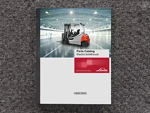 Linde H80D900 Gabelstapler Teilekatalog Handbuch - Bild 1 von 1