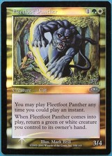 Fleetfoot Panther FOIL Planeshift PLD Uncommon CARD (209744) ABUGames