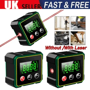Magnetic Digital Angle Finder with/without Electronic-Laser, Angle Tool BO - Picture 1 of 14