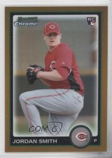 2010 Bowman Draft Chrome Gold Refractor /50 Jordan Smith #BDP68 Rookie RC