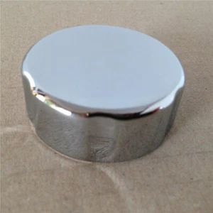 Chrome Brake Fluid Reservoir Cap Cover For 2004 - 2008 Honda CBR 1000 RR - Picture 1 of 4
