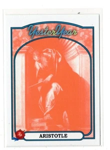 Autógrafos históricos HA 2025 diseño de Aristóteles año 2 1 rojo #78/80 - Imagen 1 de 1