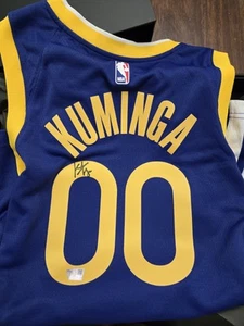 Jonathan Kuminga Signed Nike Swingman Jersey 2024 Fanatics Under Wraps Auto - Picture 1 of 5