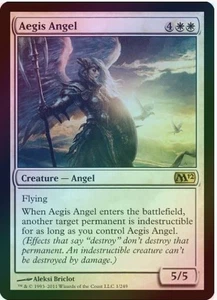 1 x Aegis Angel - Foil - M12 - LP - MTG - Picture 1 of 1