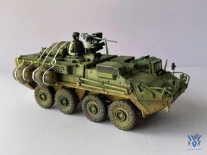 Trompetista escala 1/35 modelo STRYKER M1126 completado con 4 figuras de soldado - Imagen 1 de 22
